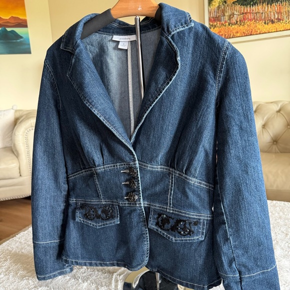 Dressbarn Denim Jacket - Picture 2 of 10